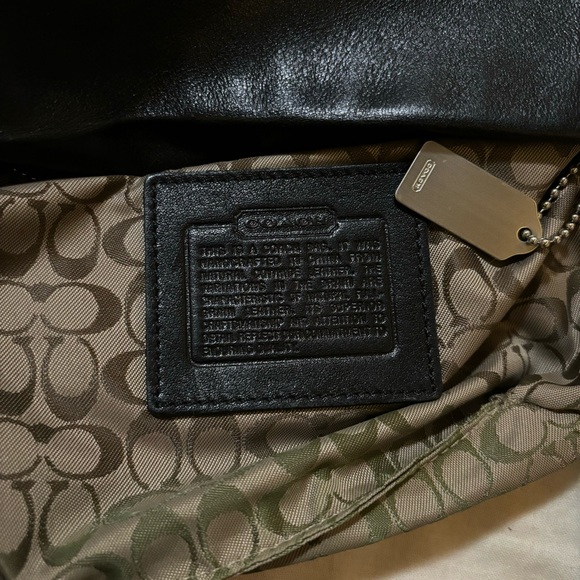 Coach Mini Bag Black Leather Mini-Purse Legacy Leather Vintage - Picture 16 of 16